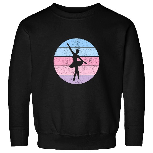 Retro Ballet vintages Cute Ballerina Dance Sweatshirts