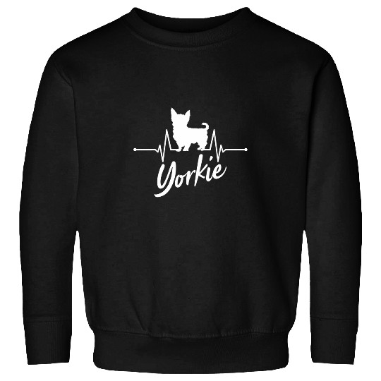 Yorkshire Terrier Heartbeat Yorkie Sweatshirts