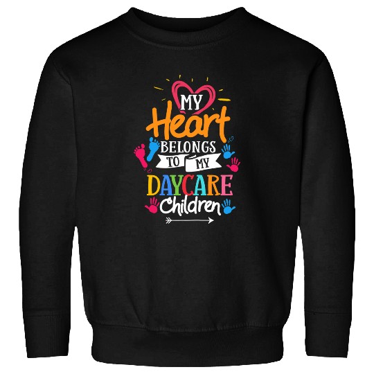 Womens Daycare Provider Thank You Childcare Babysitter 7 Sweatshirts