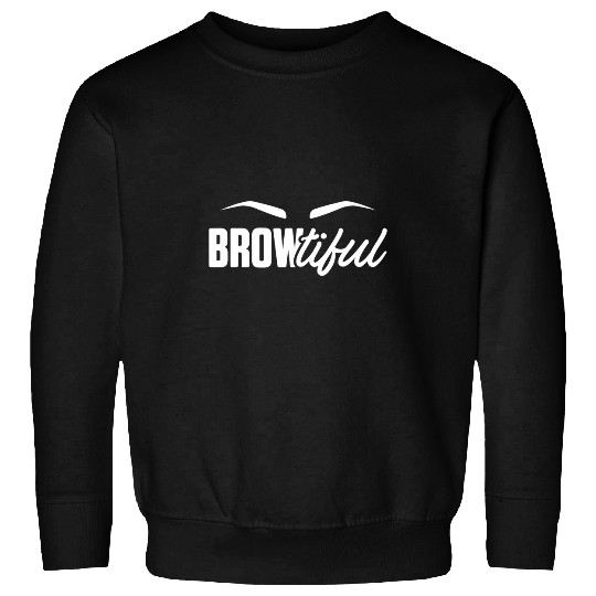 Microblading Artist Browtiful Eyebrow Esthetician Sweatshirts