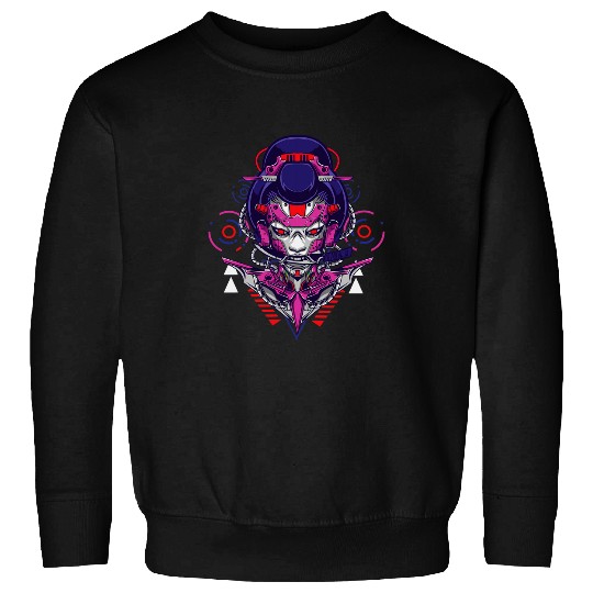 vintages Japanese Kawaii Geisha Anime Girl in Kimono 21 Sweatshirts