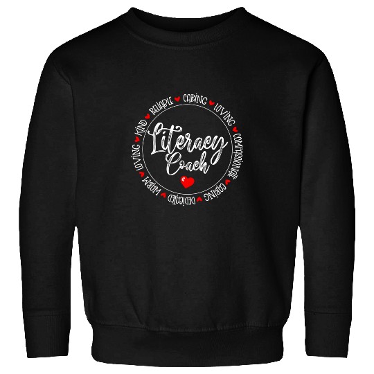 Reading Teacher Back School Special Literacy Coachs Squad 17 Sweatshirts