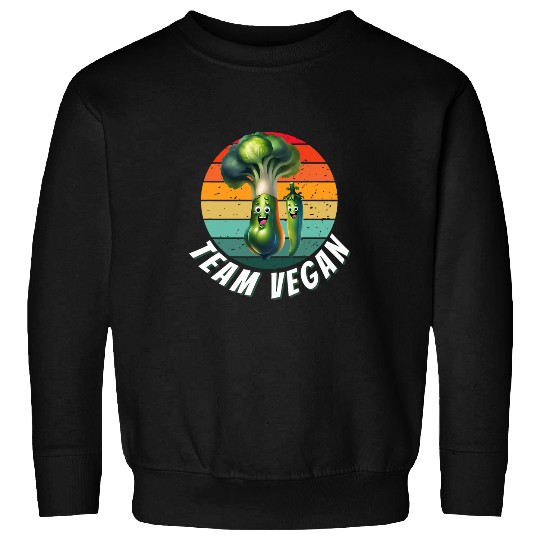 Team Vegan Vegan Chef For Men Vegan Chef Vibes 24 Sweatshirts