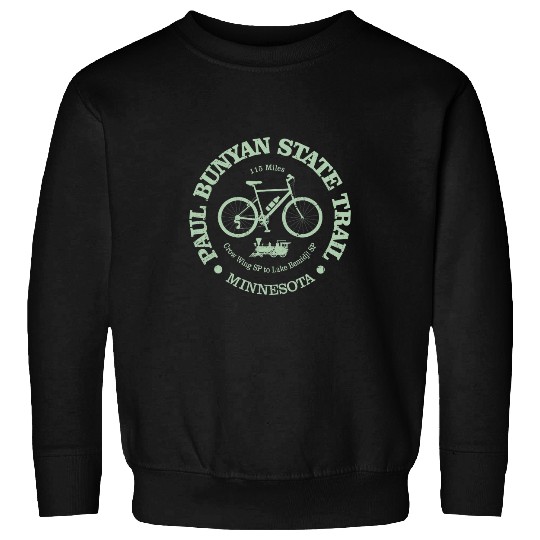 Paul Bunyan Trail Biking Hiking Funny Minnesota Sweatshirts