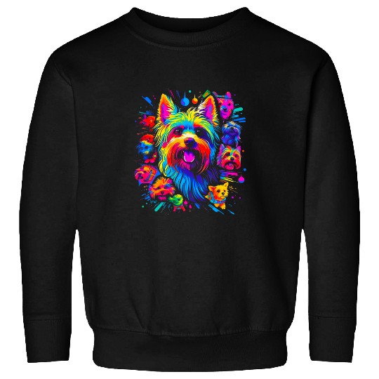 Yorkie Dog Yorkshire Terrier bests Friends Sweatshirts