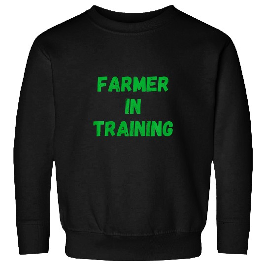 Kids Farmer In Training Youth Sweatshirts