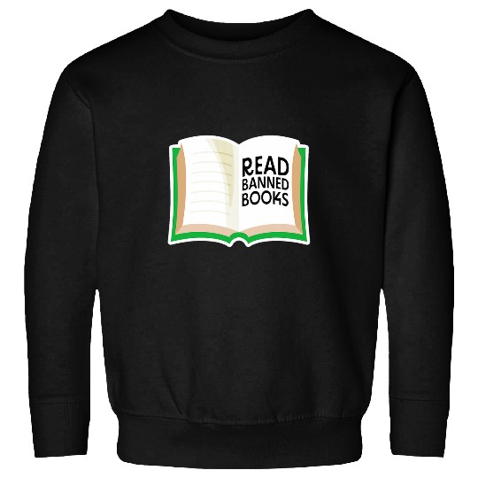 READ BANNED BOOKS book lover bibliophile librarian reading Sweatshirts