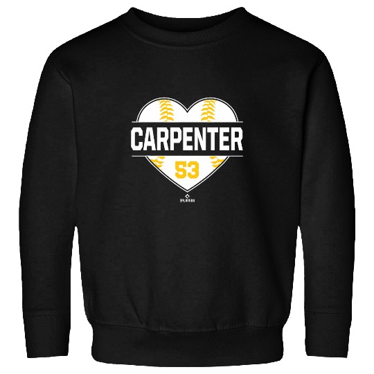 vintages Baseball Bat Gameday Matt Carpenter San Diego MLBPA Sweatshirts