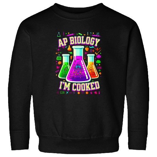 AP Biology Im Cooked High School Student AP Bio Class 4 Sweatshirts