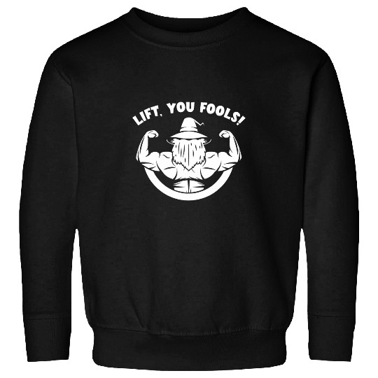 Lift You Wizard Weightlifting Bodybuilding Gym Fitness Sweatshirts