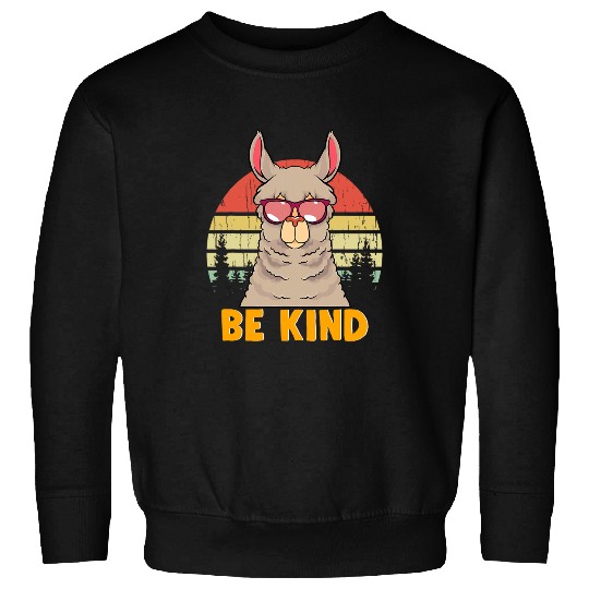 Be Kind Teacher Llama Choose Kindness AntiBullying Student Sweatshirts