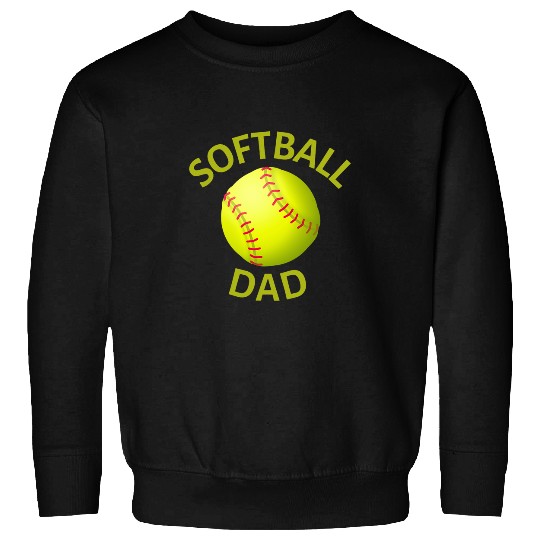 Softball Dad 1 Sweatshirts