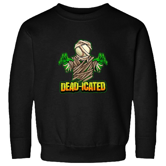 Zombie Baseball Player Scary Baseball Halloween Sweatshirts