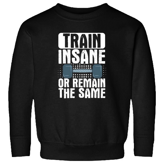 Train Insane Or Remain The Same 22 Sweatshirts