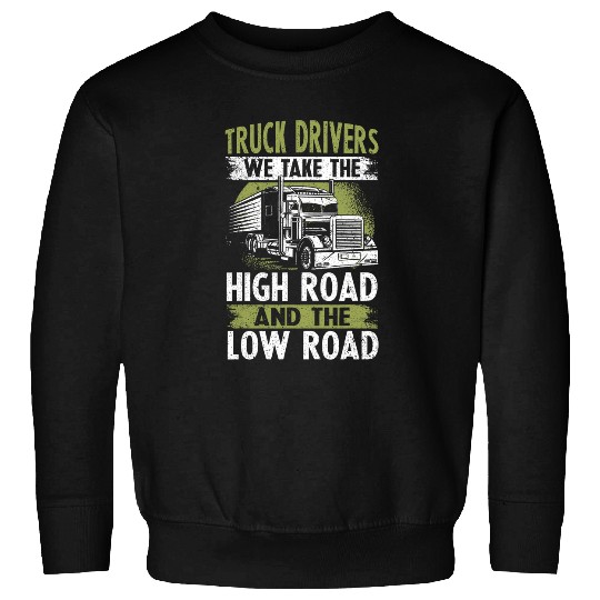 Trucker Trucking Semi Truck Drivers 25 Sweatshirts