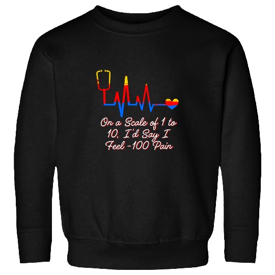 On a Scale of 1 to 10 medicals Staff Doctor 22 Sweatshirts