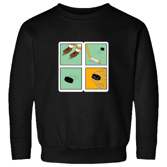 vintages Ice Hockey Player Coachs Retro Sports Lover Sweatshirts