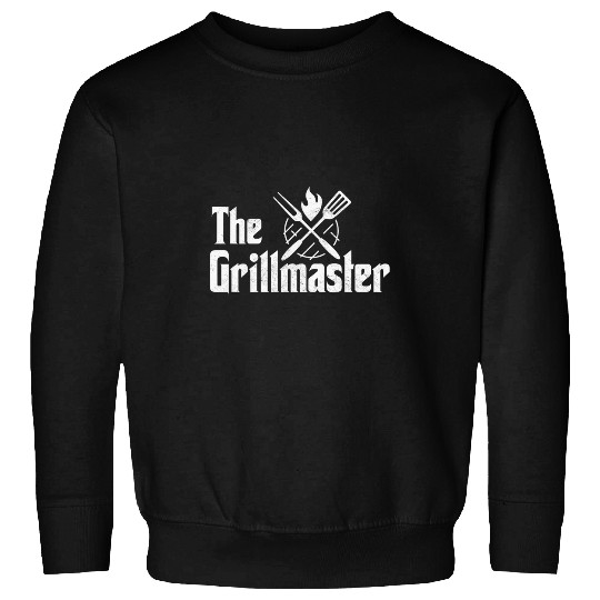 The Grillmaster BBQ Grill 2Smoker Barbecue Chef Mens Women Sweatshirts