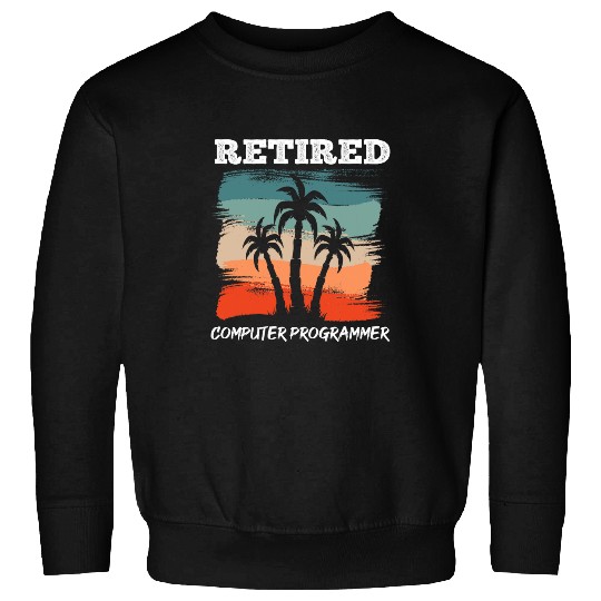 Funny Retirement Design for Computer Programmer Sweatshirts