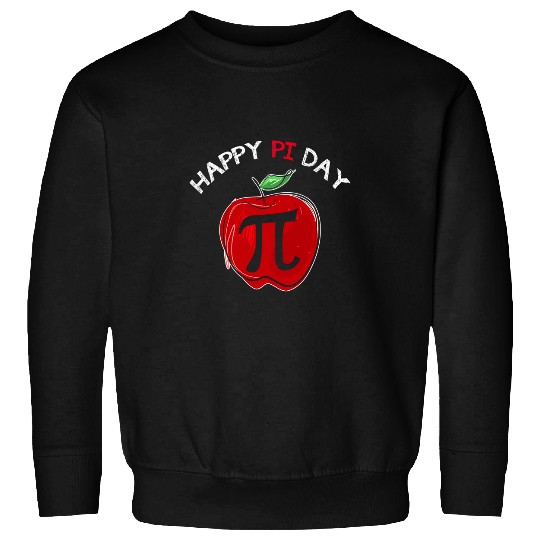 apple pi day math lover teacher student Sweatshirts