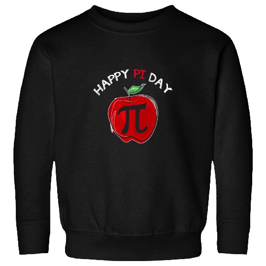 apple pi day math lover teacher student Sweatshirts