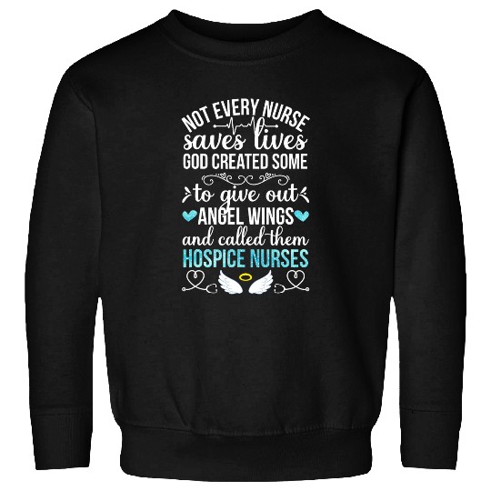 Angel Wings Hospice nurses Hospice Nursing Sweatshirts