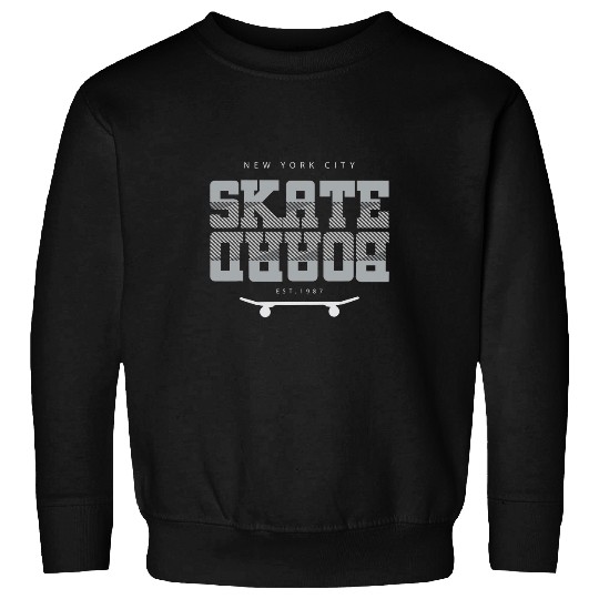 New York City Retro vintages Skateboard Skating NYC Sweatshirts