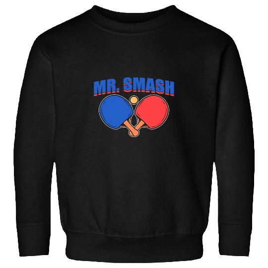 Mr  Smash Badminton Coach Sweatshirts