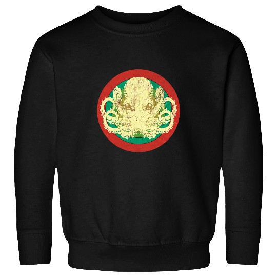 Octopuss vintages Animal Water Ocean Creature Lover Vintage Sweatshirts