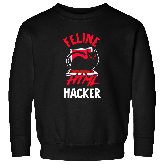 Developer Programmer Coder Computer Cat Lover Pet Owner 1 Sweatshirts