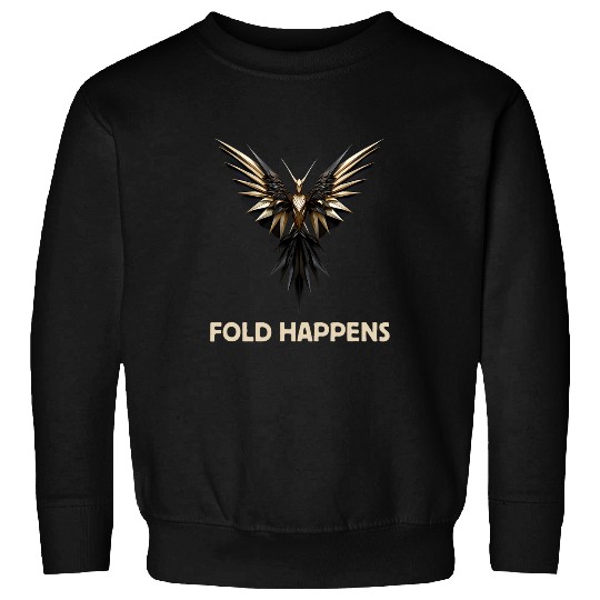 Origami Crane Fold Happens Japanese Paper Folding Artist Sweatshirts