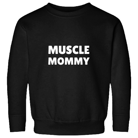 Muscle Mommy Funny Gym Rat Fitness Workout Matching Couple Sweatshirts