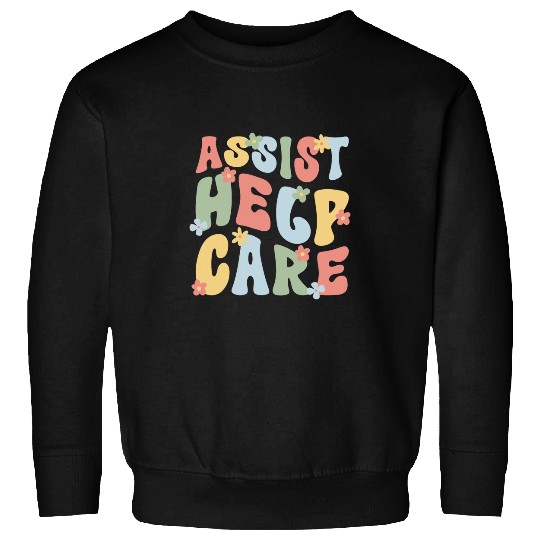 Assist Help Care Volunteer Voluntary Worker Volunteering 1 Sweatshirts