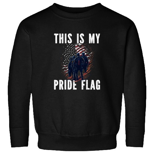 This Is My Pride Flag On Memorial Day Sweatshirts