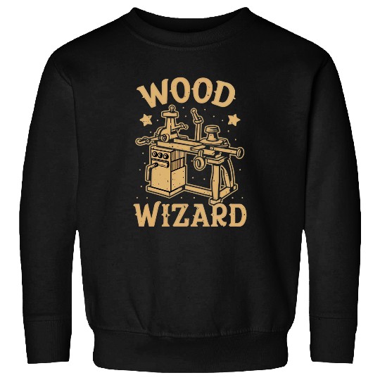 Wood Wizard Carpenter Woodworker Wordworking Funny Gift Men 21 Sweatshirts