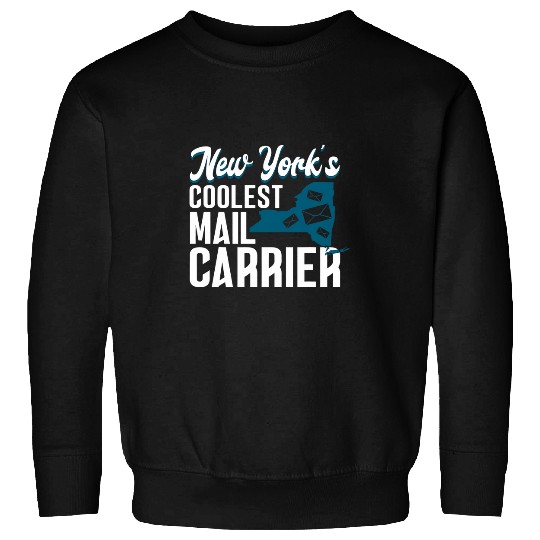New Yorks coolest mail carrier postal worker mail lady Sweatshirts