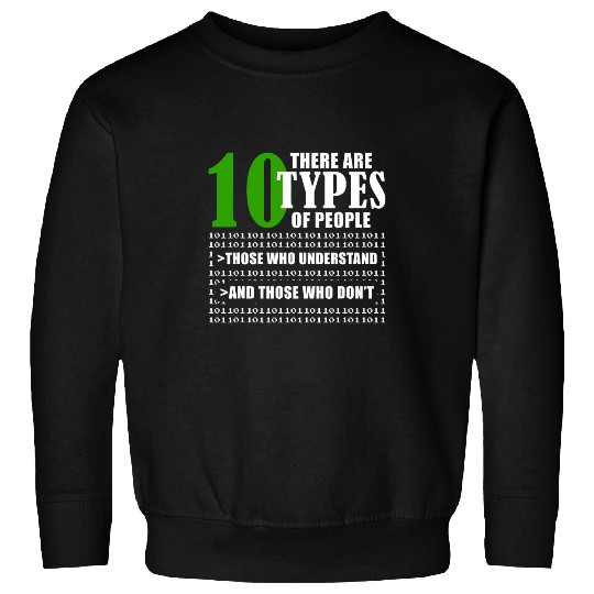 Binary Code Funny Programmer Saying Coding Sweatshirts