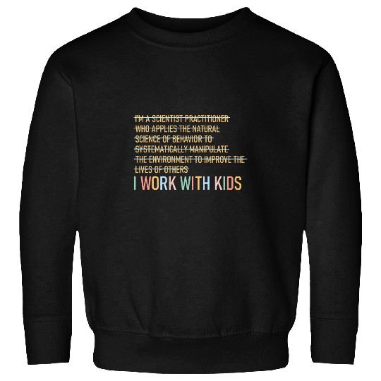 Applied Behavior Analysis ABA Therapist Valentines Day Analy Sweatshirts