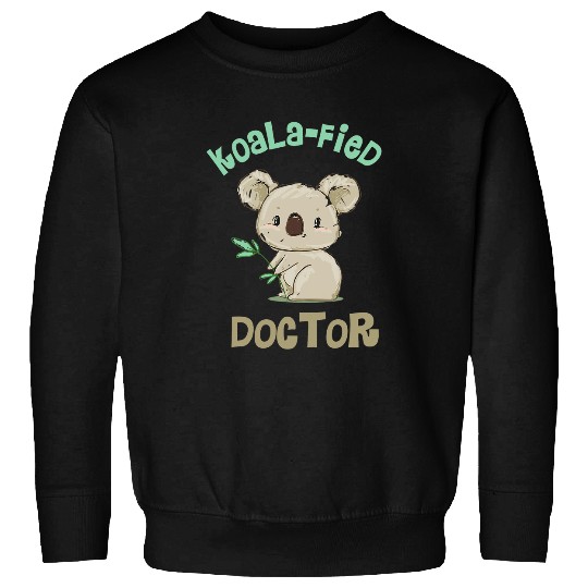 Funny Koala Doctor Med Student Graduation Gift Idea Sweatshirts