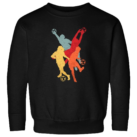 vintages Soccer Player Goalie Keeper Soccer Coach Sweatshirts
