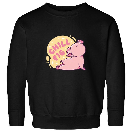 VXLS Yoga Fitness Stretching Stretch Asana Pig Sweatshirts