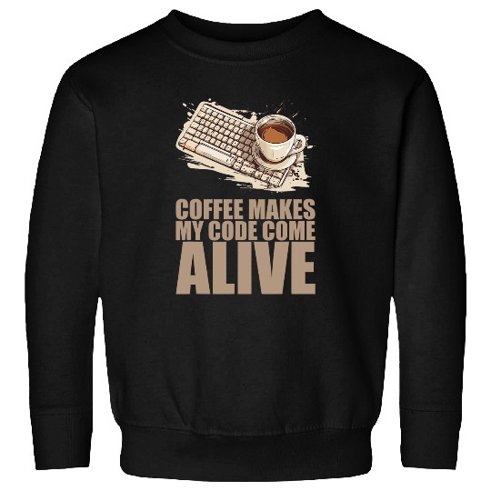caffeines Coder Software Developer Engineer Coffee Programmer 14 Sweatshirts