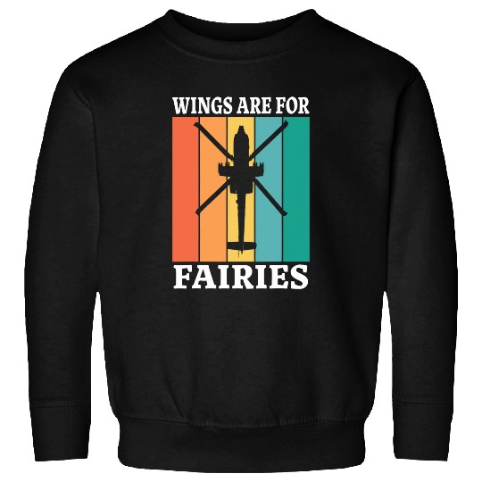 Funny Retro Wartime Helicopters chopper enthusiasts Fans 6 Sweatshirts