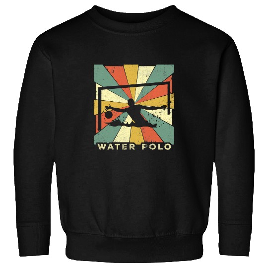 Water Polo Retro vintages 80s Style Coachs Player 22 Sweatshirts