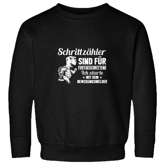 Pedometers are for advanced users 2fun turtle Sweatshirts