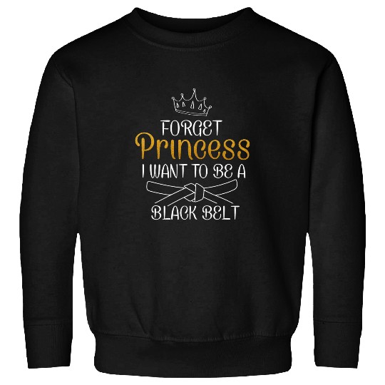Karate Princess Black Belt 1 Sweatshirts