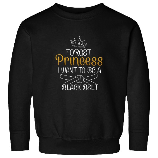 Karate Princess Black Belt 1 Sweatshirts