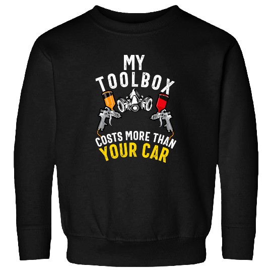 Auto Body Painter Men Dad Boy Car Painter Automobile Sprayer 5 Sweatshirts