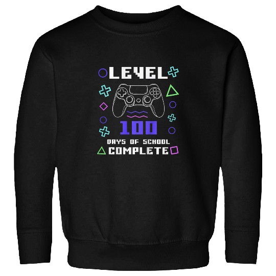 Kids Teacher Student 100th Day Of School Happy 100 Days Sweatshirts