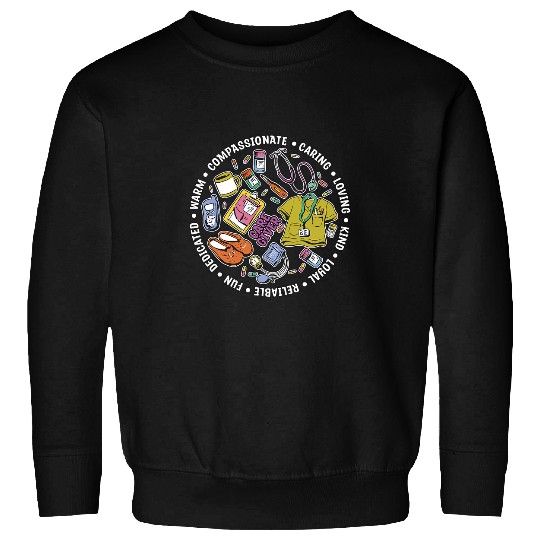 Caregiver Compassionate Caring Student nurses Caregiving Sweatshirts